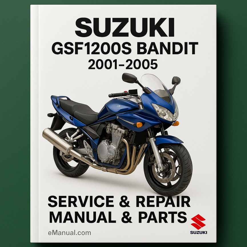 Suzuki GSF1200 S BAndIT Service Repair Manual & Parts 2001-2005