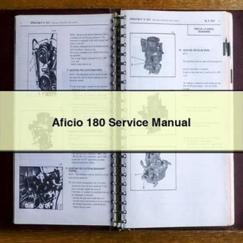 Aficio 180 Service Manual