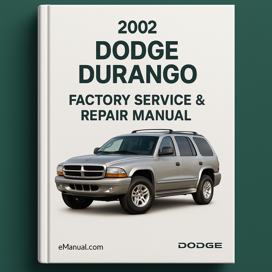 2002 Dodge Durango Factory Service Repair Manual