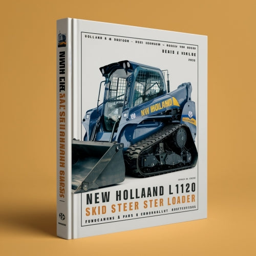 NEW Holland L120 SKID STEER Loader MASTER ILLUSTRATED Parts List Manual BOOK