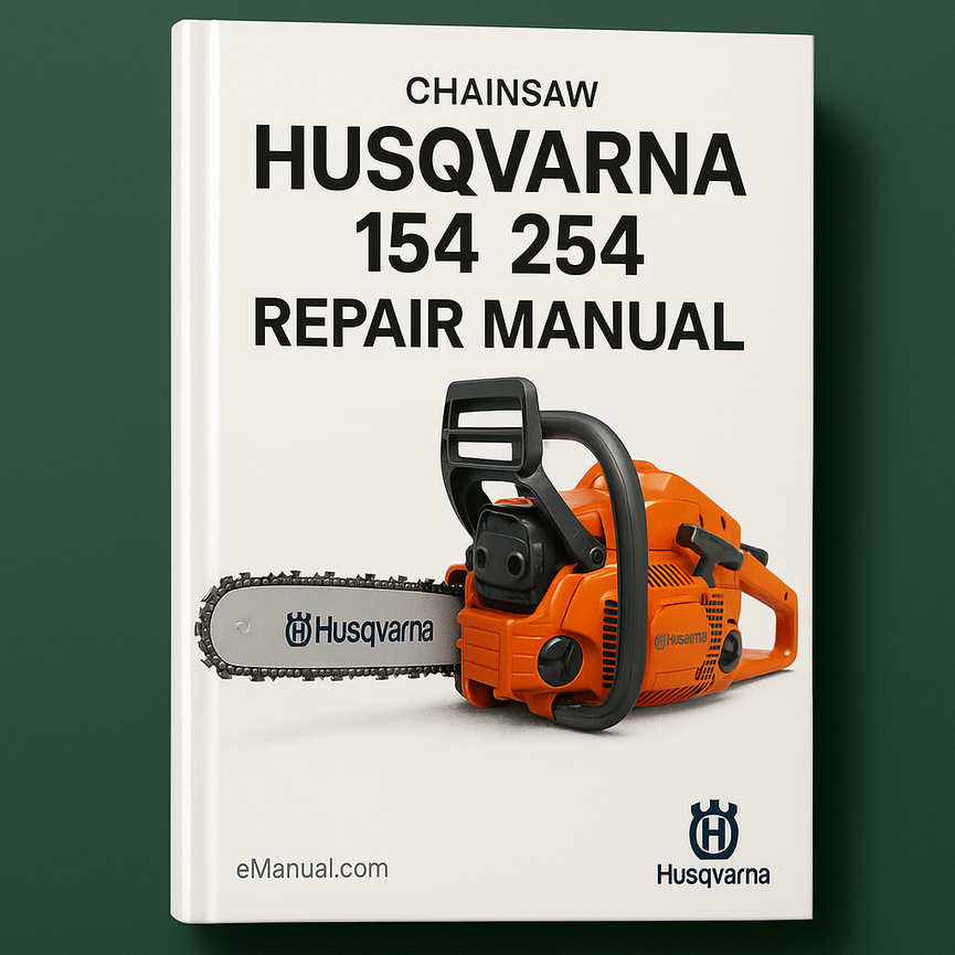 HUSQVARNA CHAINSAW 154 254 Repair Manual