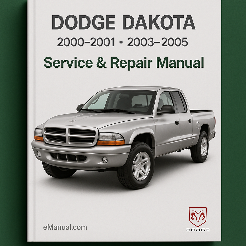 DODGE DAKOTA 2000-2001 2003-2005 Service Repair ManualS