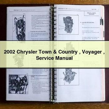 2002 Chrysler Town & Country Voyager Service Repair Manual