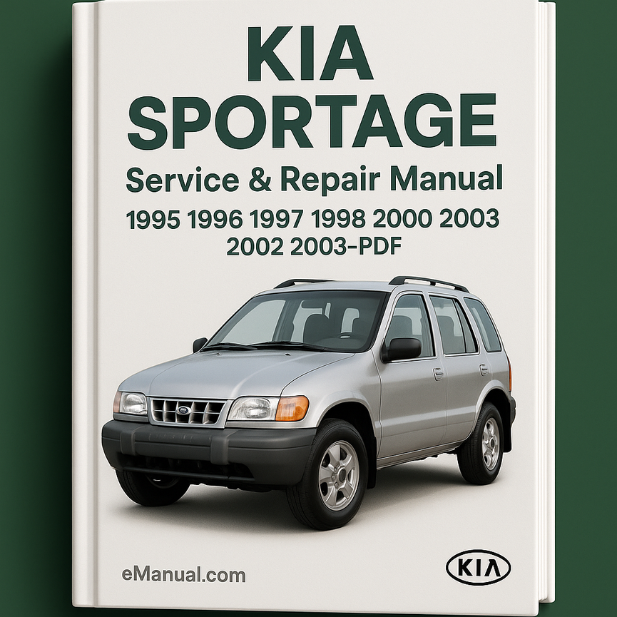 KIA SPORTAGE Service & Repair Manual (1995 1996 1997 1998 1999 2000 2001 2002 2003)-PDF