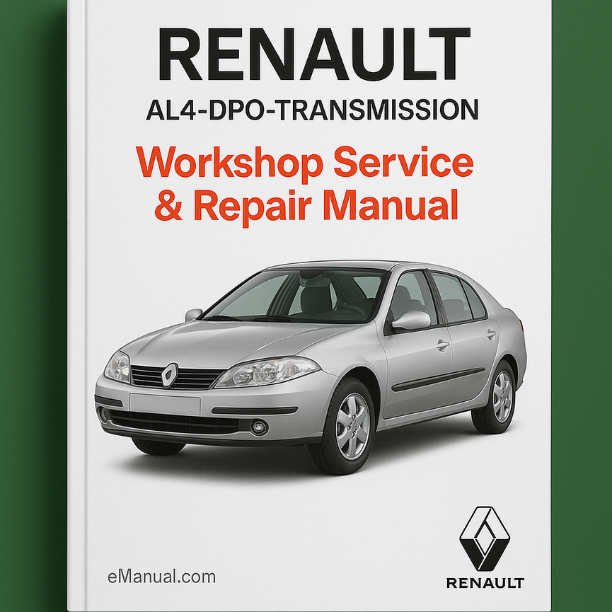 RENAULT AL4-DPO-transmission master Workshop Service Repair Manual