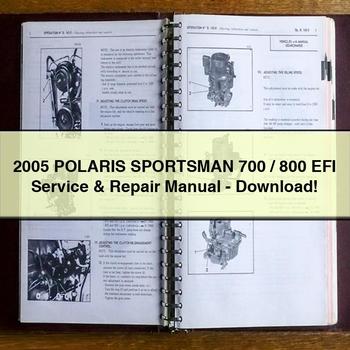 2005 POLARIS SPORTSMAN 700/800 EFI Service & Repair Manual-PDF