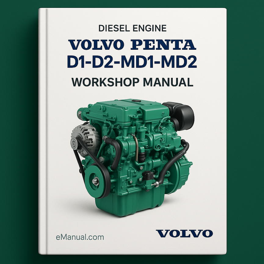VOLVO PENTA D1-D2-MD1-MD2 Diesel Engine Workshop Manual
