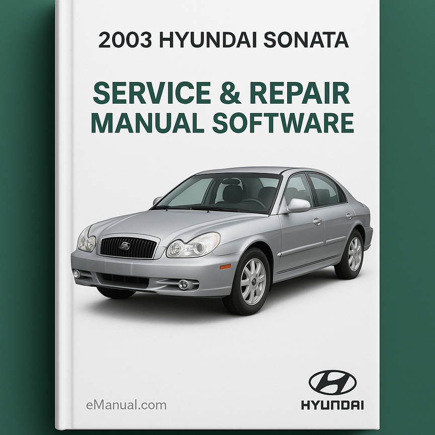 2003 Hyundai Sonata Service & Repair Manual Software