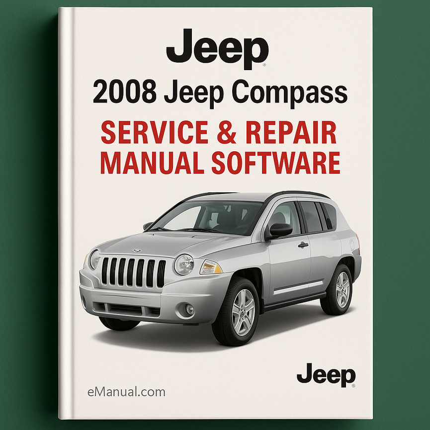 2008 Jeep Compass Service & Repair Manual Software