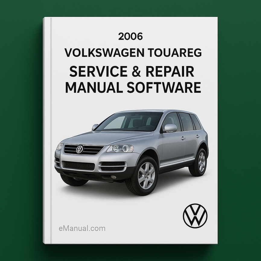 2006 Volkswagen Touareg Service & Repair Manual Software