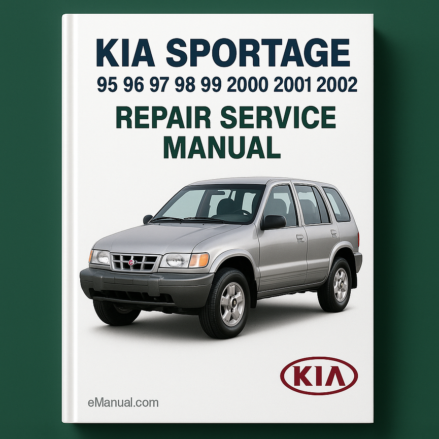 KIA SPORTAGE 95 96 97 98 99 2000 2001 2002 Repair Service Manual