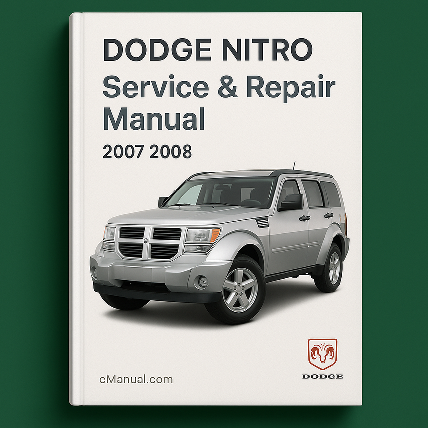 DODGE NITRO Service & Repair Manual (2007 2008)-PDF