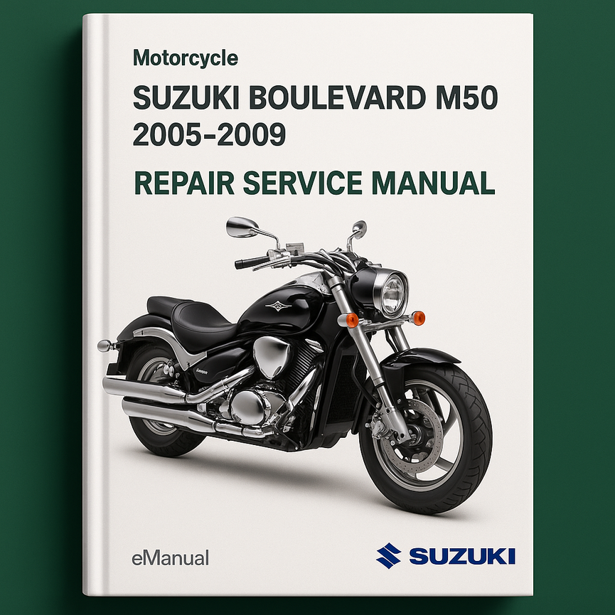 Suzuki Boulevard M50 2005-2009 Repair Service Manual