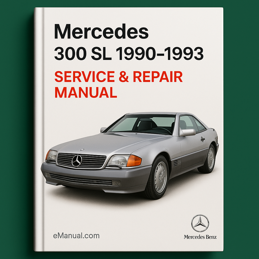 Mercedes 300 SL 1990-1993 Service Repair Manual