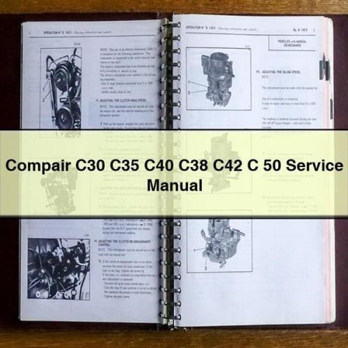 Compair C30 C35 C40 C38 C42 C 50 Service Manual
