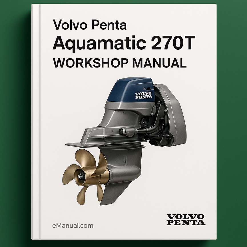 Volvo Penta Aquamatic 270T Workshop Manual