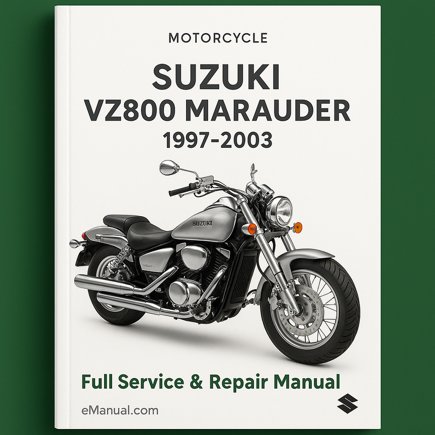 Suzuki VZ800 MARAUDER Full Service & Repair Manual 1997-2003