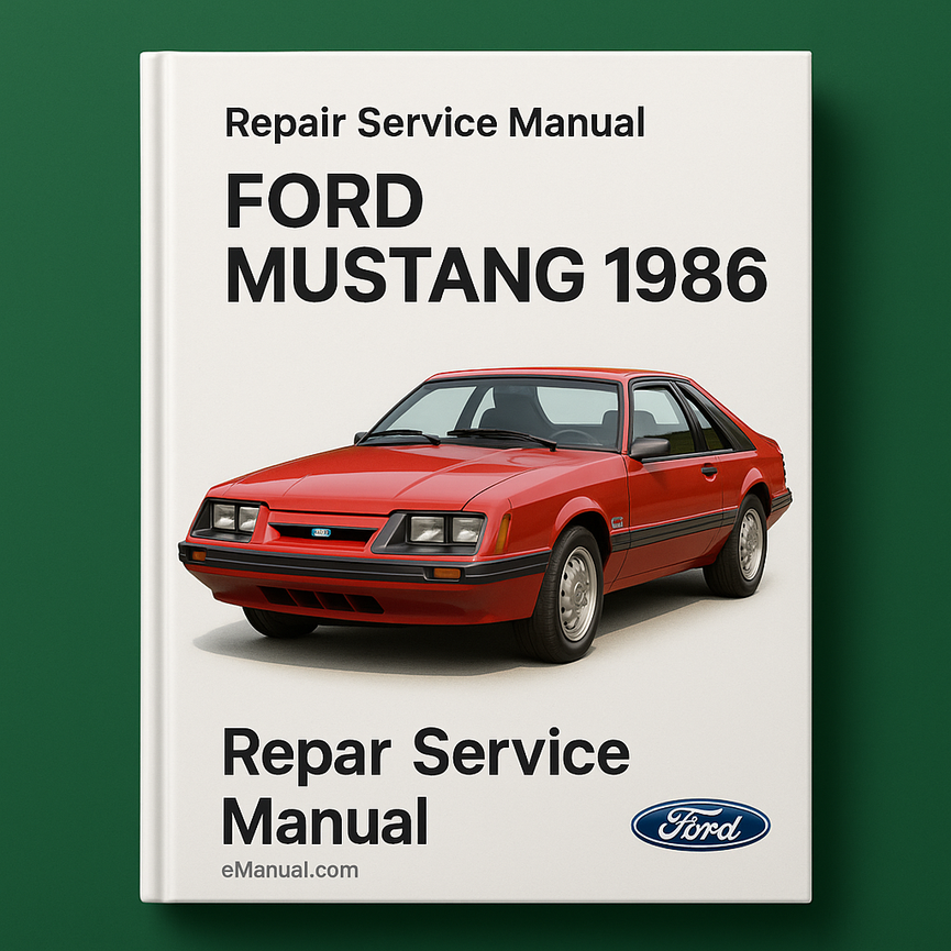Ford Mustang 1986 Repair Service Manual