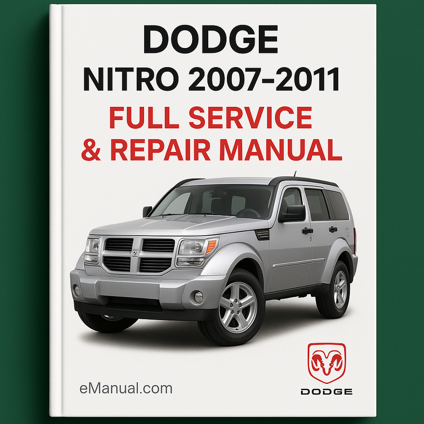 Dodge Nitro 2007-2011 Full Service Repair Manual