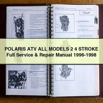 POLARIS ATV All ModelS 2 4 STROKE Full Service Repair Manual 1996-1998