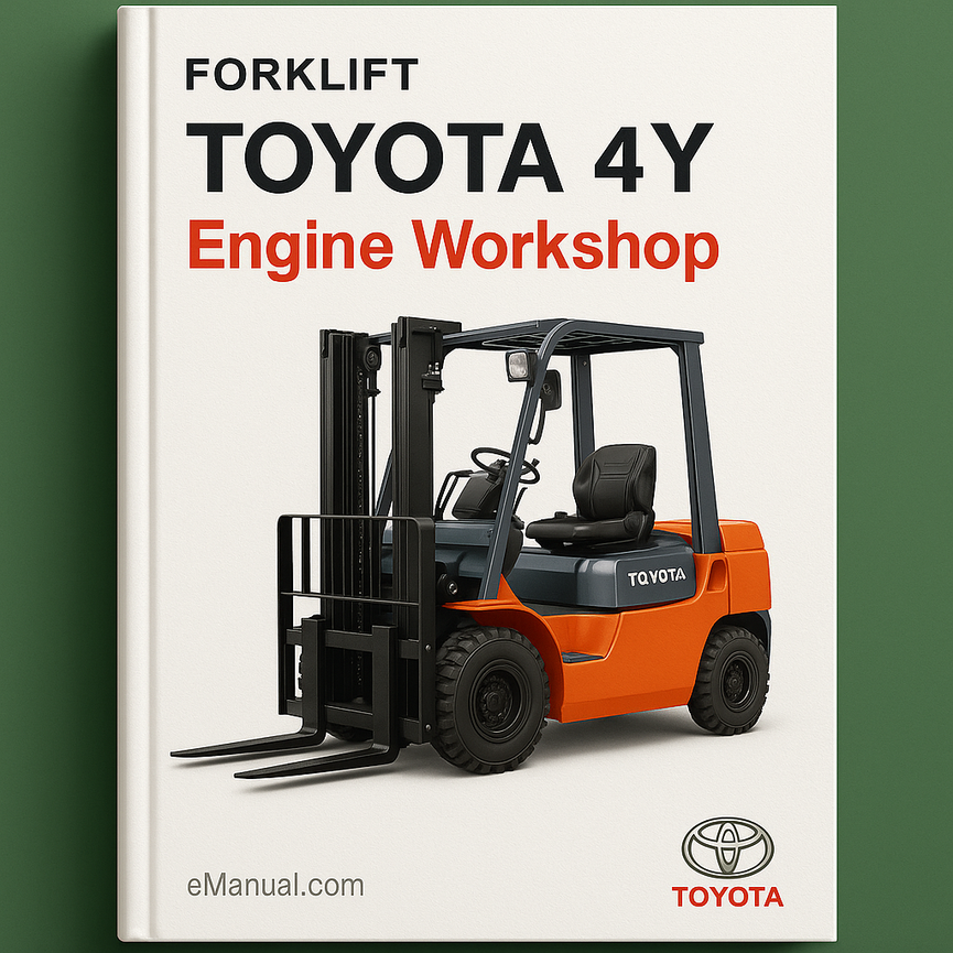 TOYOTA 4Y FORKLIFT Engine Workshop Factory Service Manual