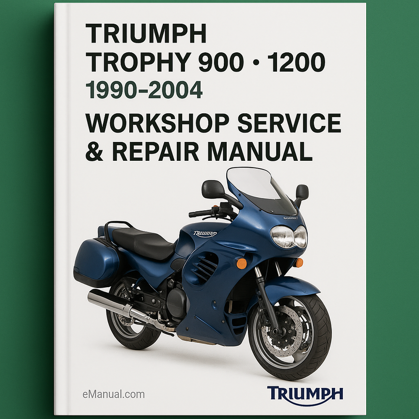 1990-2004 Triumph Trophy 900 1200 Workshop Service Repair Manual