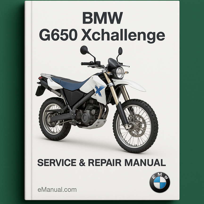 BMW G650 Xchallenge Service Repair Manual