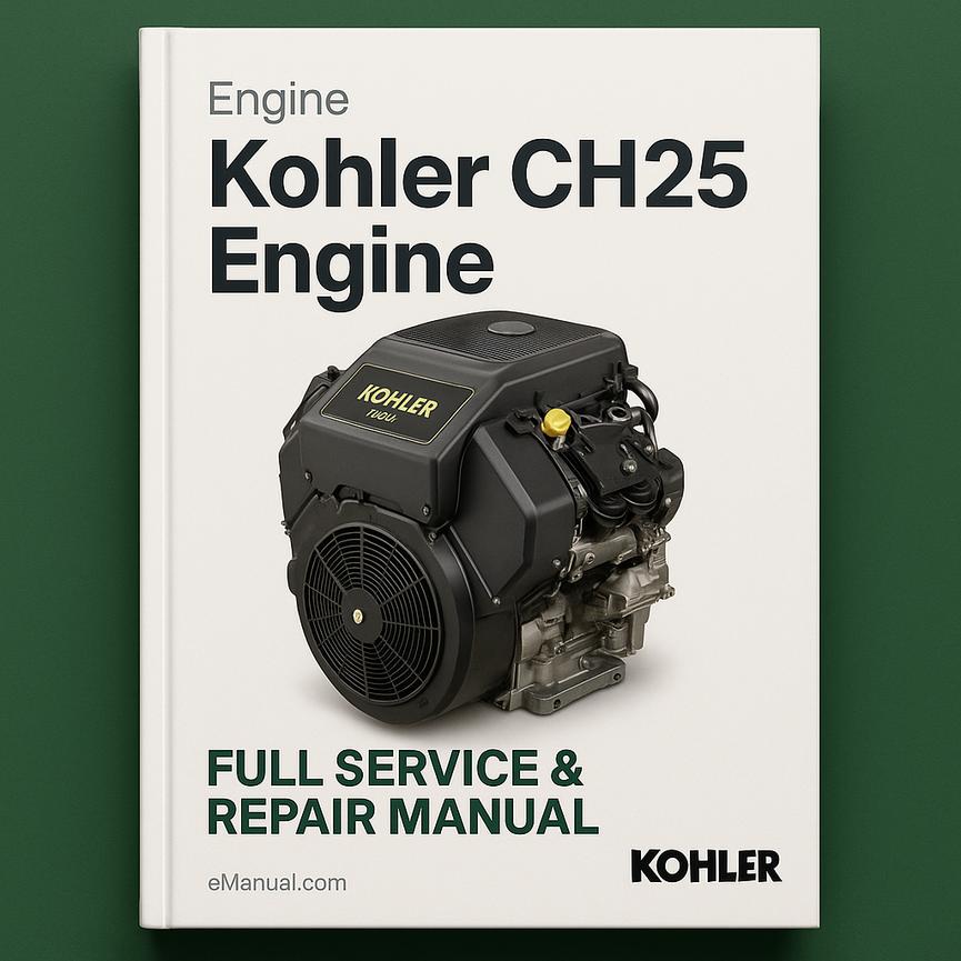 Kohler CH25 Engine Full Service Repair Manual