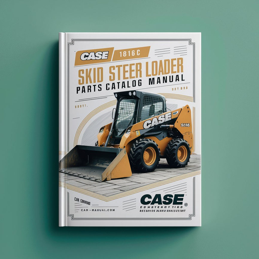 CASE 1816C SKID STEER Loader Parts Catalog Manual