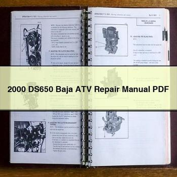 2000 DS650 Baja ATV Repair Manual