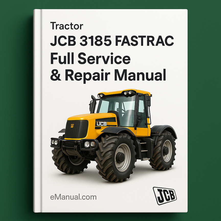 JCB 3185 FASTRAC Full Service Repair Manual