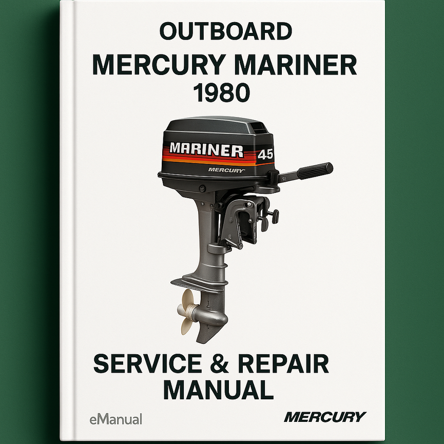 Mercury Mariner 1980 4.5HP Outboard Service Repair Manual