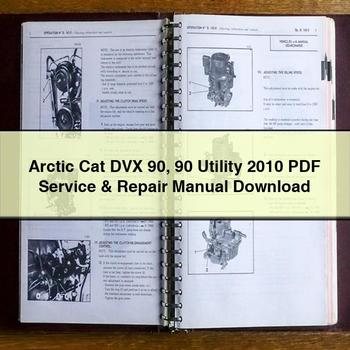 Arctic Cat DVX 90 90 Utility 2010 Service Repair Manual