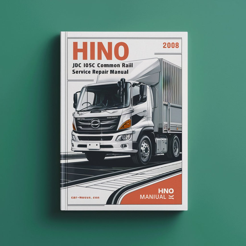 Hino J08C J05C Common Rail System Service Manual