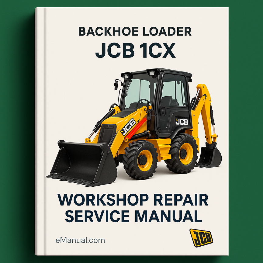JCB 1CX Backhoe Loader Workshop Repair Service Manual