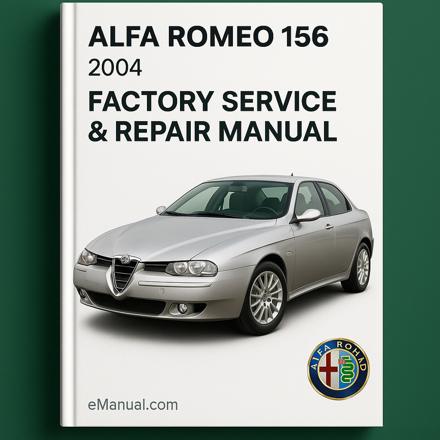 Alfa Romeo 156 2004 Factory Service Repair Manual