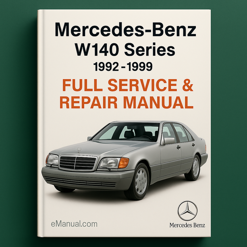 Mercedes Benz W140 Series 1992-1999 Full Service & Repair Manual