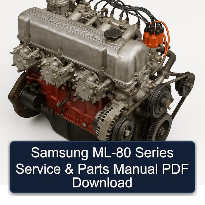 Datsun L Series & Z Samsung ML-80 Parts Catalog PDF