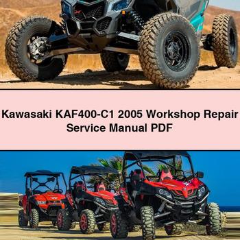 Kawasaki KAF400-C1 2005 Workshop Repair Service Manual