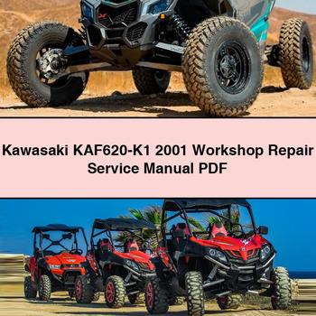 Kawasaki KAF620-K1 2001 Workshop Repair Service Manual