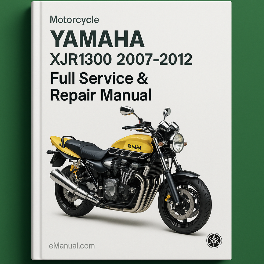 Yamaha XJR1300 2007-2012 Full Service Repair Manual