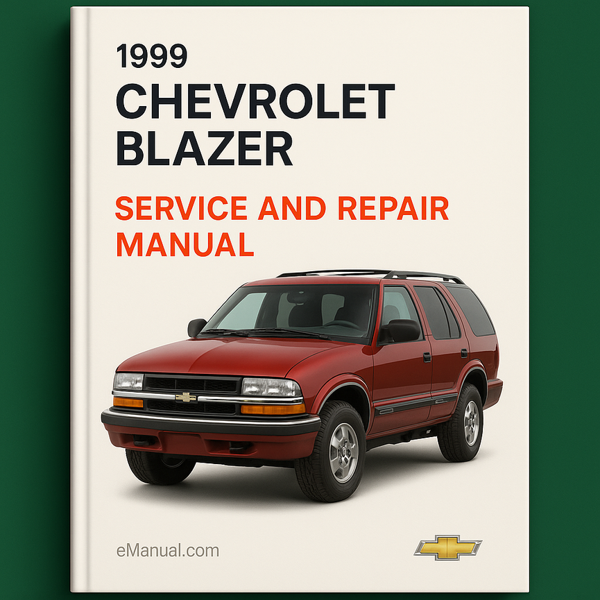 1999 Chevrolet Blazer Service and Repair Manual