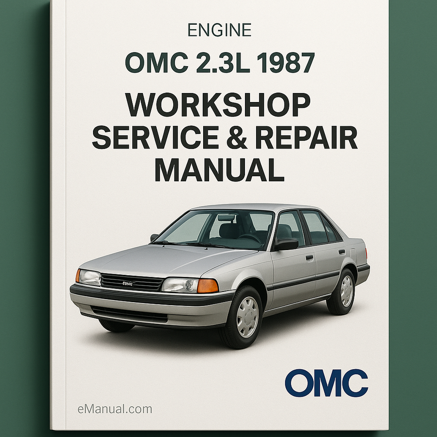 Omc 2.3L 1987 Engine Workshop Service Repair Manual