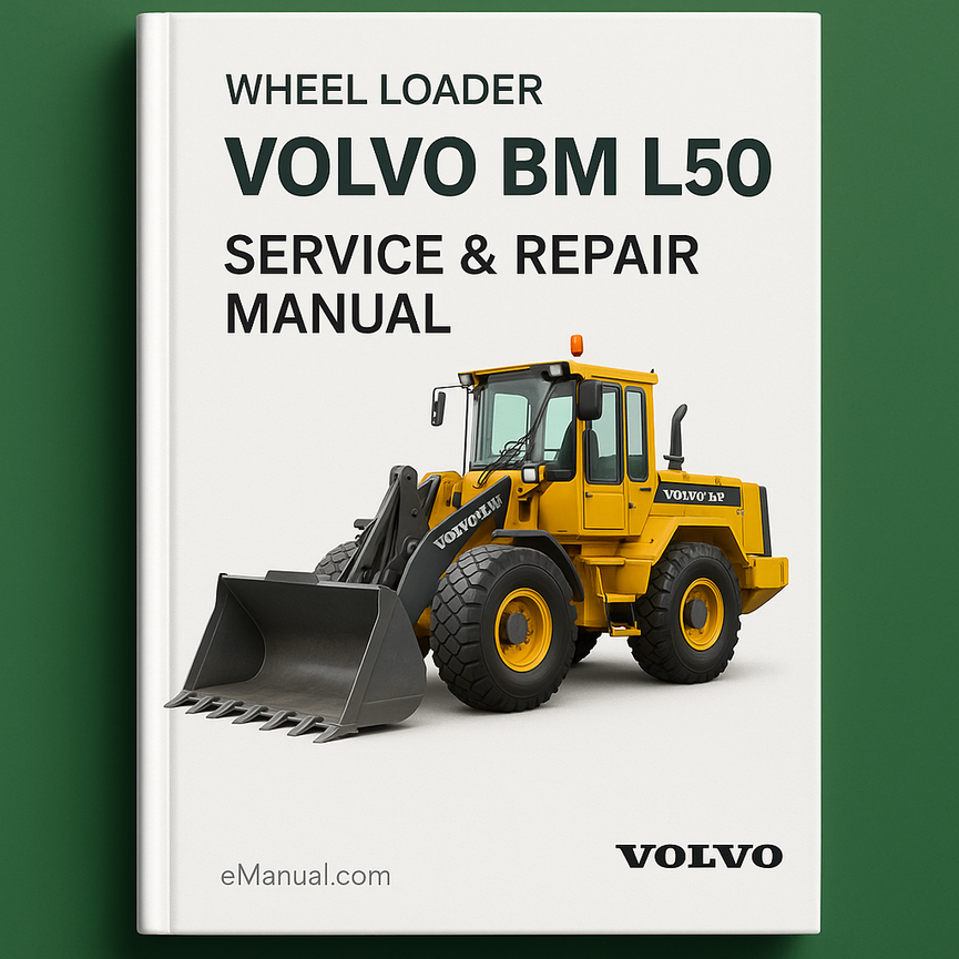 Now Volvo BM L50 Wheel Loader Service Repair Manual