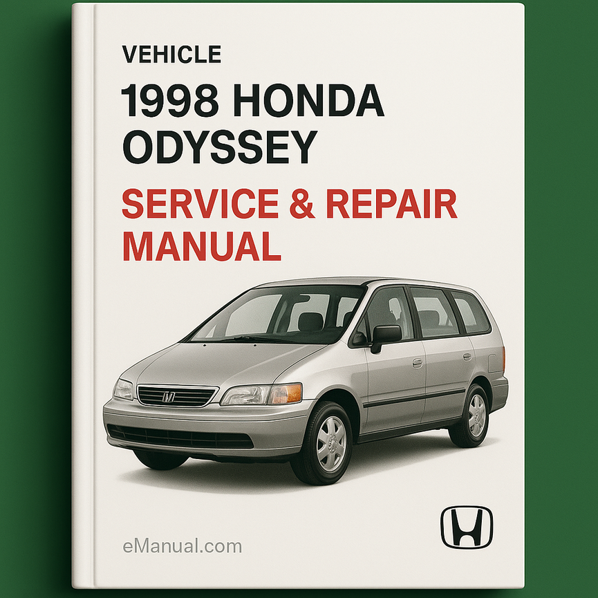 1998 Honda Odyssey Service & Repair Manual