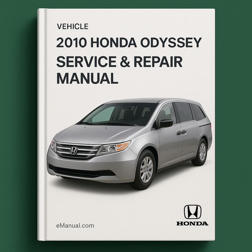 2010 Honda Odyssey Service & Repair Manual