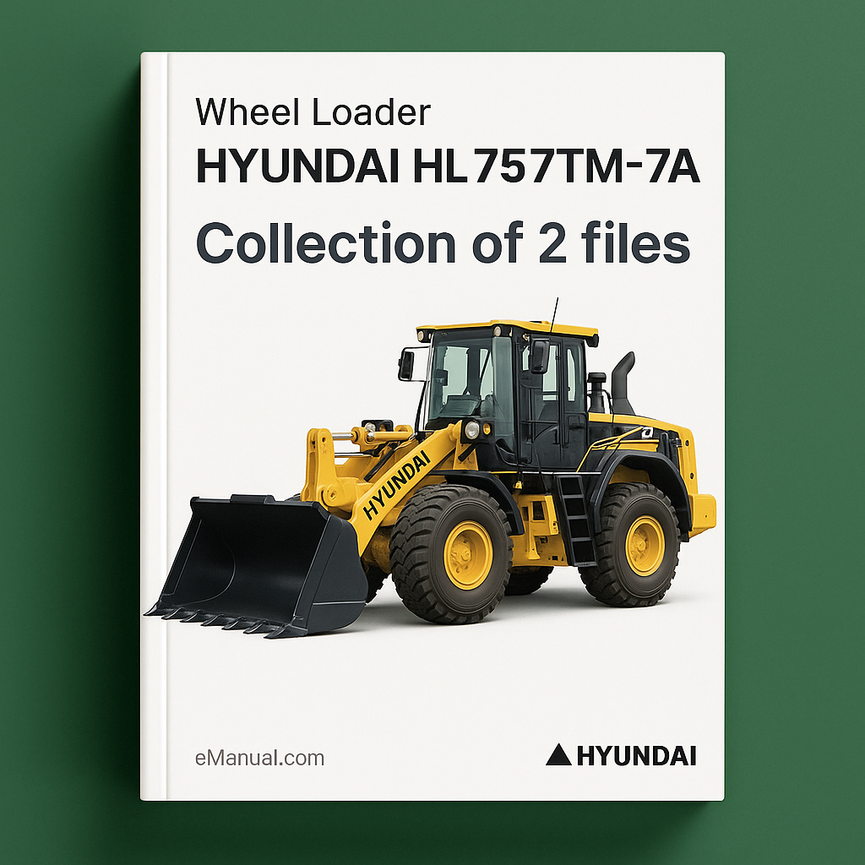 Hyundai Wheel Loader HL757TM-7A-Collection of 2 files