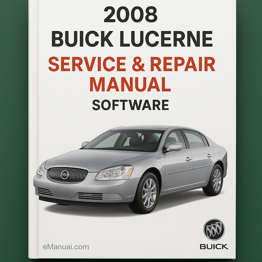 2008 Buick Lucerne Service & Repair Manual Software