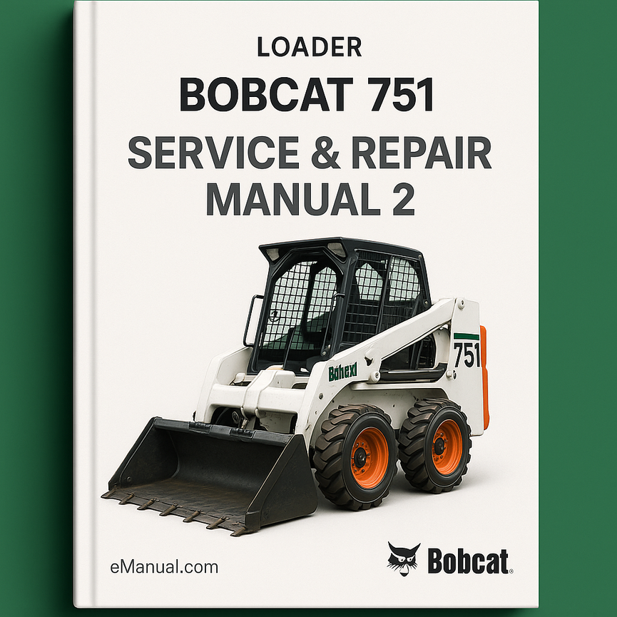 Bobcat 751 Loader Service Repair Manual 2