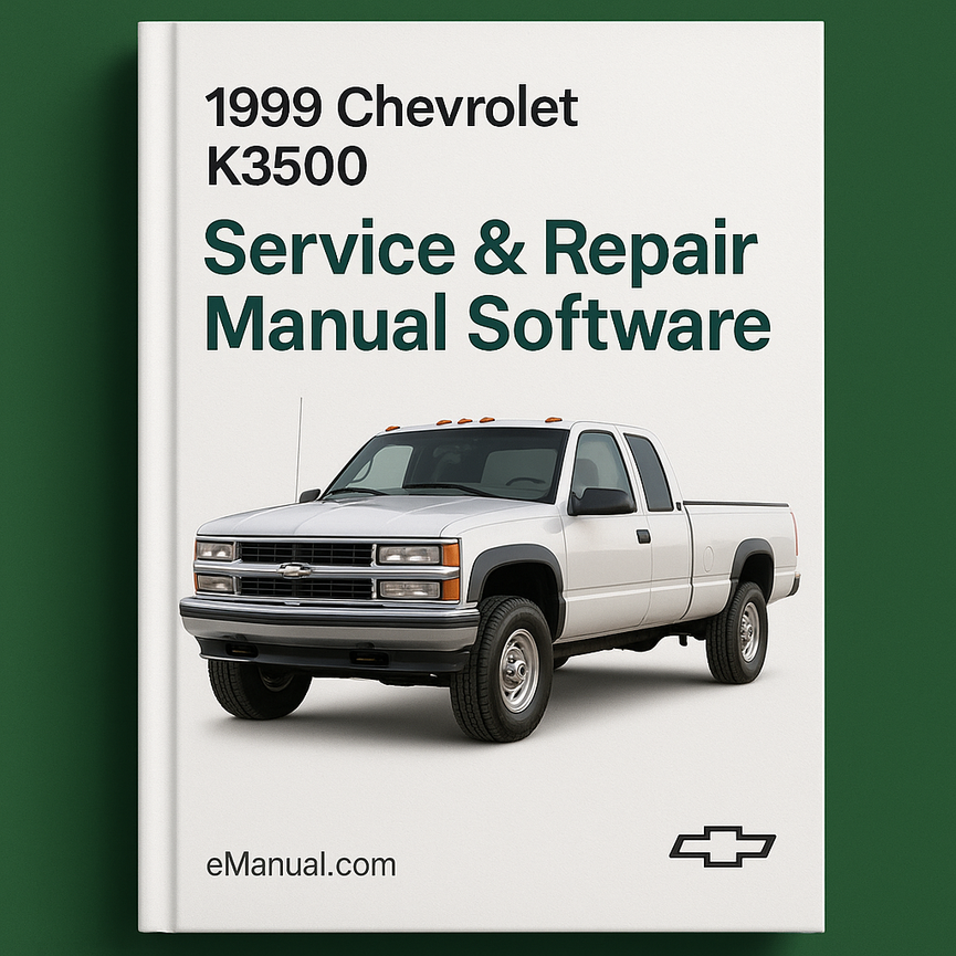 1999 Chevrolet K3500 Service & Repair Manual Software
